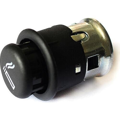 1J0919307 Car Electronic Cigarette Lighter Head For VW Audi Bora Golf 6 7 Passat B5 Touareg CC A3 A4 A5 A6 A7 Q3 Q5 Accessorios