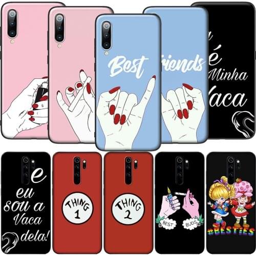 GX31 Best Friends BFFS Case for Xiaomi Note 10 8Lite CC9 9 9T 10T A1 A2 A3 5X 6X F1 Poco F2 X3 NFC M3 Pro Lite