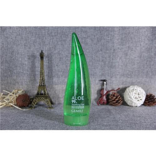 250ml Korea Aloe Vera Horn After Sun Burn Repair For Face Body Mositurizing Free Shipping