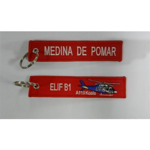 Medina De Pomar Elif B1 A119 Koala Key Chain Aviation Luggage Motorcycle Pilot Crew Bag Tag