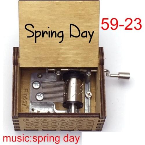 Singer print custom picture text music theme spring day Music Box music fans girlfriend wife Christmas Birthday new year Gifts