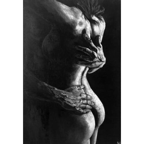 New full 5D DIY Diamond Painting Sexy couple 3D cross stitch kits DIY diamond embroidery Christmas decoration gift E1530