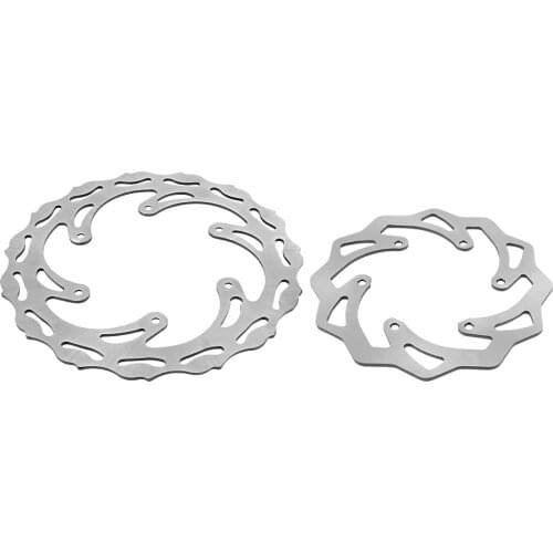 Front Rear Brake Discs Rotors for Husqvarna125 250 300 350 400 450 501 FE/TE/FC/TC/TX/FX 2014-2020 for Husaberg 125-570 TE/FE/FX