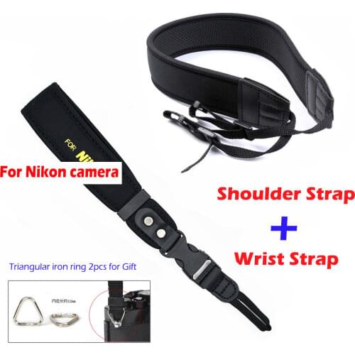 DSLR belt Camera Shoulder Strap for Nikon P1000 P900S Z7 Z6 D3300 D5100 D5200 D5500 D7000 D7100 D7200 D800 D810 D600 neck Strap