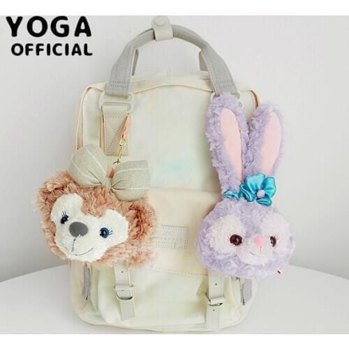 Duffy Bear Stellalou Rabbit Shelliemay Plush Toy Doll Bag Decorations Pendant Coin Purse Storage Bag for Children Girls Gifts