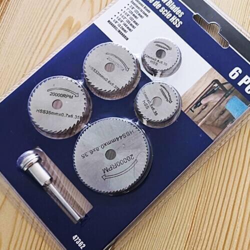 Hot Mini Circular Saw Blade Hss Cutting Disc Rotating Drilling Tool Accessories For Wood Plastic And Aluminum