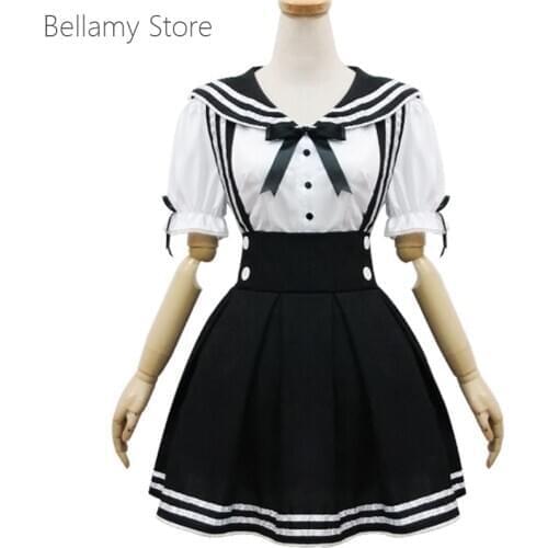 Customized handcraft Japanese daily life department Lolita backpack sailor uniform student uniform