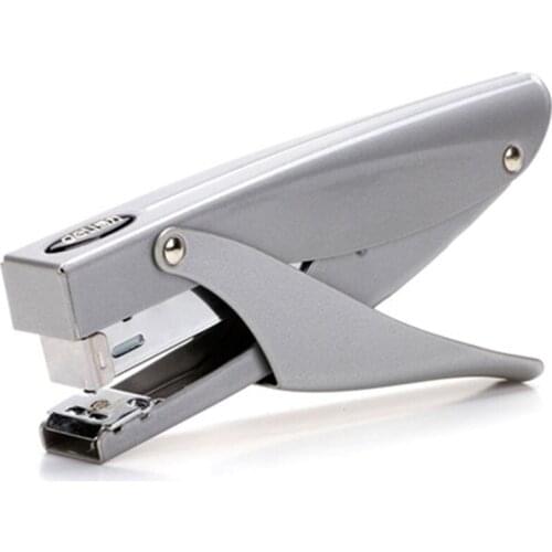 DL DL/ 0346 hand grip type stapler all metal rotating nail board, force - saving 12 nail Stationery for office supplies student