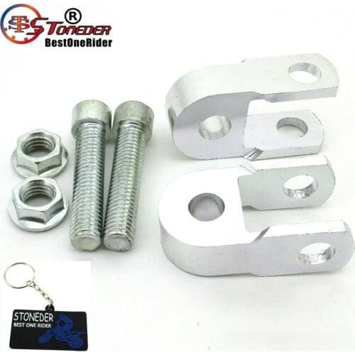STONEDER CNC Aluminum Shock Absorber Height Extension Extender Riser For Motor Pit Dirt Trail Bike ATV Quad Motorcycle