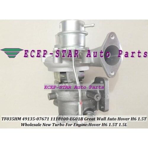 TF035HM 49135-07671 49135 07671 1118100-EG01B 1118100EG01B 49135-07672 Turbo For GREAT WALL 1.5L GW Auto Hover H6 4G15T 1.5T