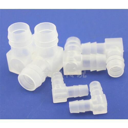 10pcs 90 Degree Right Angle Elbow L Angle Elbow Bend Type 8/12/16mm