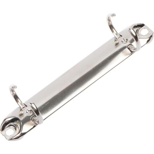 2 Rings Metal Binders Gold Sliver File Folder Spiral Binding Clips For Scrapbook Album 2-Hole Notebook Binder Office Supplies