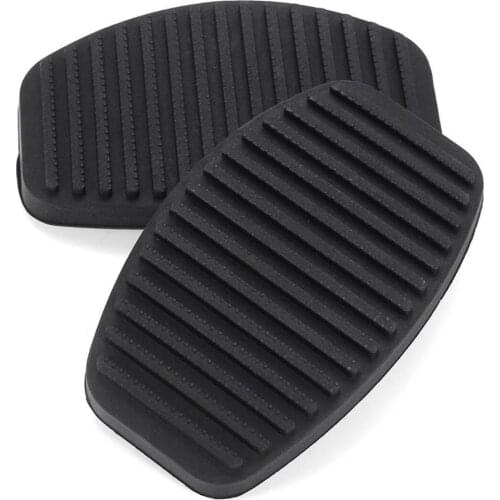 2 Pieces For Fiat Doblo Albea Palio Siena Tempra Tipo Uno Break Clutch Pedal Pad Rubber 51778057 + 41706065 + 7568442