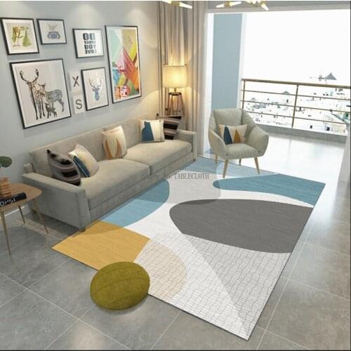 200*300cm Nordic Ins Carpet Living Room Sofa Coffee Table Mat Bedroom Bedside Mat Room Home Study Carpet