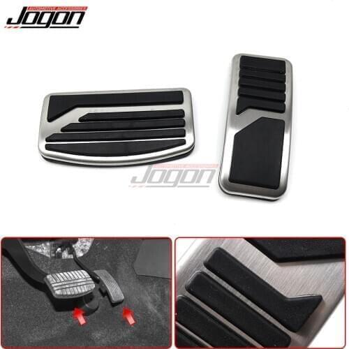 AT & MT Car Clutch Fuel Gas Accelerator Foot Brake Pedal Pad For Mitsubishi Lancer EVO EX ASX Outlander Eclipse Cross Pajero