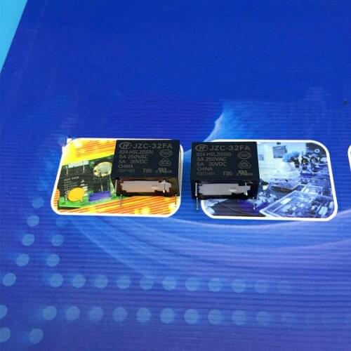 HF32FA-024-HSL2 JZC-32FA-024-HSL2 5A 250VAC relays