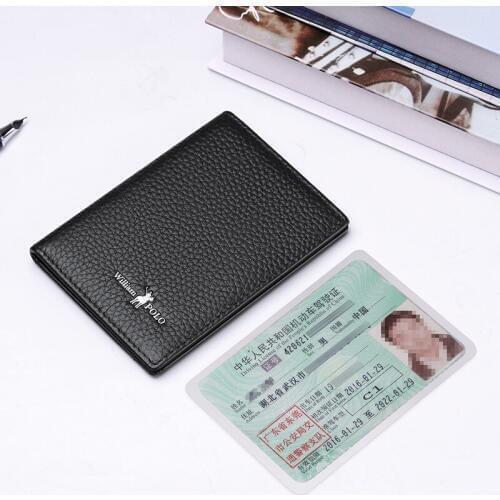 Leather Mini card bag multifunctional bank card case credit card holder