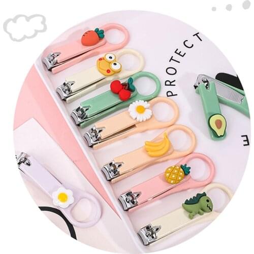 Cute Cartoon Nail Clippers Small Nails Trimmer For Children Newborn Baby Home Portable Manicure And Toe Repair Tools