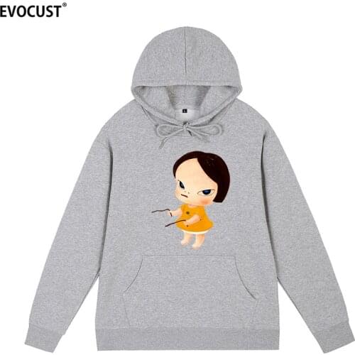 Yoshitomo Nara Lovers Couple Style Fashion Hoodies Sweatshirts men women unisex Cotton
