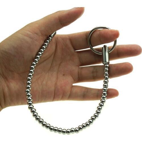 Male Stainless Steel Penis Catheter Sounds,Electro Shock Accessory Urethra Catheter ,Urethra Stimulate Dilator Beads Rod