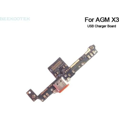 New Original AGM X3 USB Plug Charge Board USB Charger Plug Board Module Repair Replacement Accessory Parts For AGM X3 Smartphone