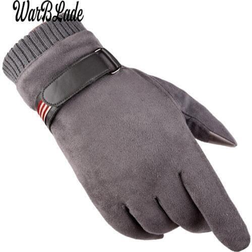 New Fashion Women Gloves Autumn Winter Cute Furry Warm Mitts Women Outdoor Sport Female Gloves Screen Luvas Full Finger Mittens