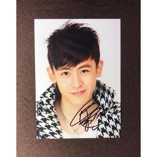 Hand signed Nichkhun Khun autographed photo 5*7 K-POP autograph in ink 079FA9