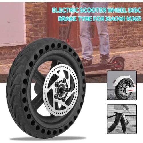 Electric Scooter Tyre With Disc Brake Disc Scooter Pneumatic Tire Rear Wheel Disc Brake Tyre For Xiaomi M365 Electric Scooter