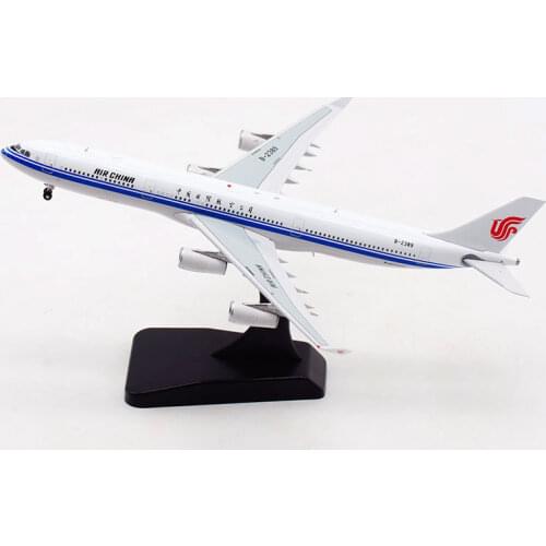 1:400 Scale China International Airways A340-300 Airlines Model with Base Alloy Aircraft For Collectible Souvenir Show Gift Toy