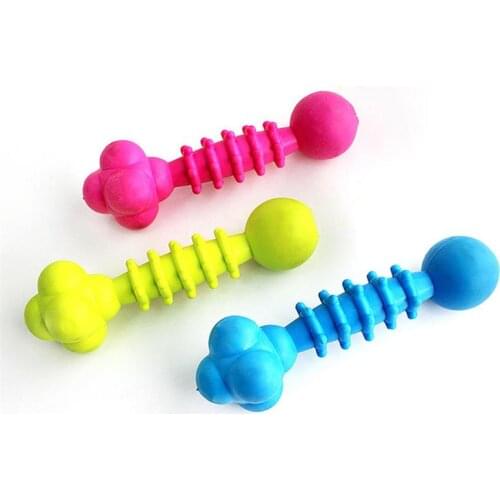 1pcs Pet Toys for Small Dogs Rubber Resistance To Bite Dog Toy Teeth Cleaning Chew Training Toys Pet Supplies Puppy Dogs
