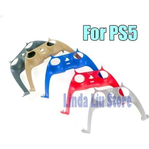 10pcs/lot Handle Decorative Strip For PS5 Controller Joystick PC Trim Strip Decorative Shell Cover For P5 Gamepad Controller