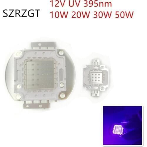 12V - 15V 10W 20W 30W 50W High Power Integrated COB LED Lamp Diode SMD UV Light DIY Floodlight Spot Bulb