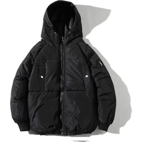 2020 Winter Men Jacket Male Padded Coat Mens Parka Spring Autumn Warm Jacket Men Casual Hooded Jackets Outerwear