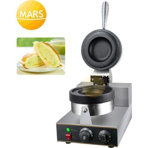 Hot Snack Machine Donut Ice Cream Krapfen Warmer Italy Gelato Panini Press Sandwich Maker Iron Hot Burger Ice Cream Machine 220V