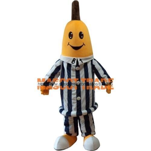 Bananas In Pyjamas Mascot Costumes Banana cosplay costumes for Halloween party event