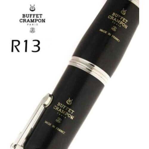 Buffet Clarinete Crampon R13 Bb ABS material 17 Keys B flat Nickel Key Silver Plated Clarinet