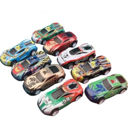 Childrens Alloy Car Pull Back 1/64 Diecast Kids Metal Action Model Cars Educational Toy For Boy Gifts 1pc Mini Racing car Toy