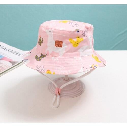 Children Hat Summer Printing Cap For Boys And Girls Kids Sun Caps Cartoon Baby Hats 6 months to 8 years