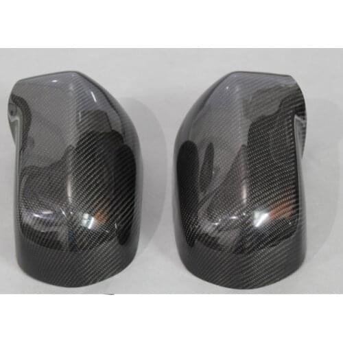 For Honda Civic 8th 2006-2011 Carbon Fiber Tape-on Rear View Mirror Cover Cap Rearview Mirror Housing Shell Car Accessories