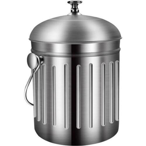 3L Double-Layer Stainless Steel Ice Bucket Thickened Portable Ice Bucket With Lid KTV Bar Beer Champagne Bucket