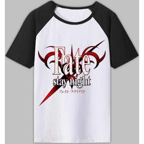 Cartoon Japanses fate go T shirt Women Harajuku saber Tees Summer Casual Fashion Short Sleeve Tops