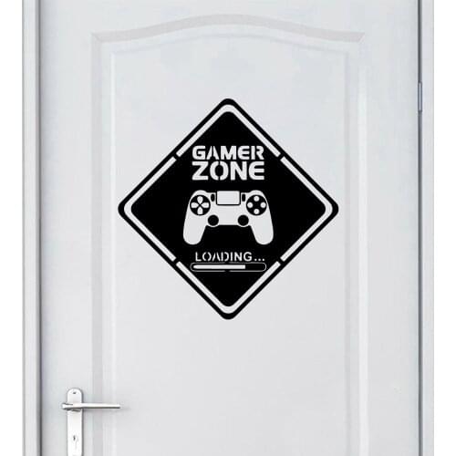 Creative Game Zone Wall Sticker Pvc Wall Stickers Wall Art Wall Paper For Living Room Bedroom Decal Creative Stickers