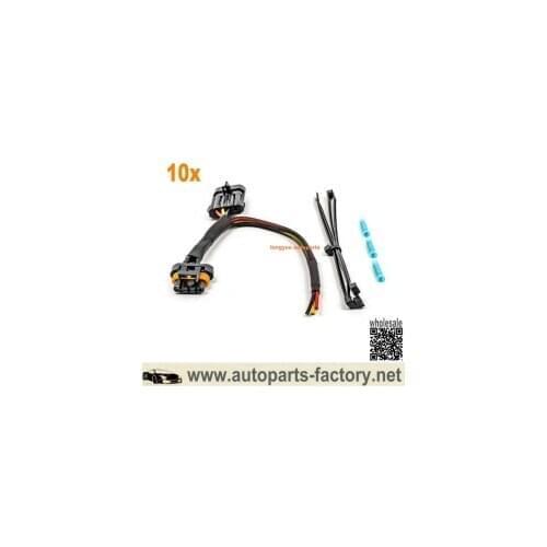 Longyue 10pcs Tail Light Plug & Play Accessory Wiring Harness For 2015 & newer Polaris RZR