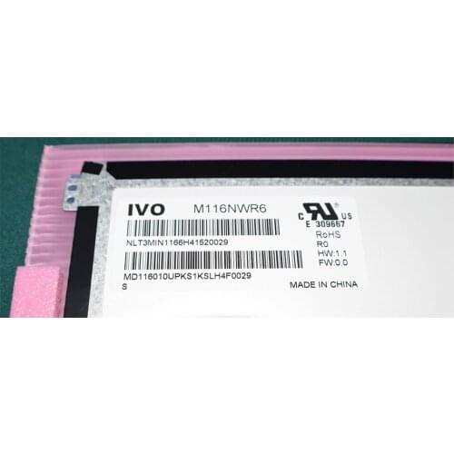 M116NWR6 R0 M116NWR6-R0 LED Screen Matrix for Laptop 11.6" 1366X768 30Pin Matte Slim Display Tested Grade A