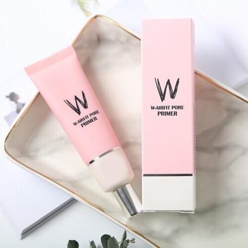 DHL 100 PCS Facial Primer Base Makeup Pore Primer Pores Away Make Up for Face Brighten Invisible Pores Concealer Primer Cream