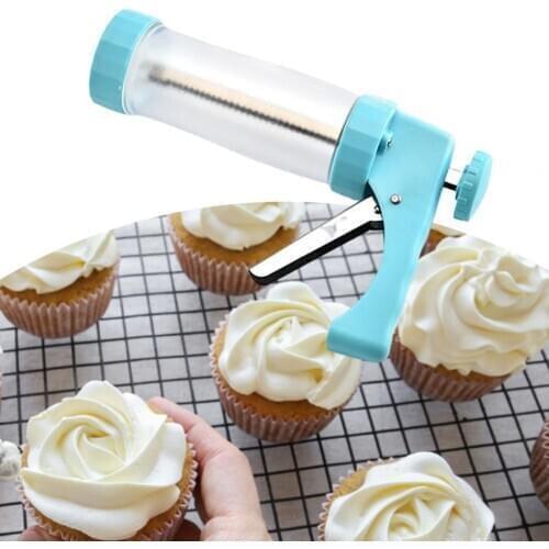 Cookie Biscuit Press Maker Dessert Cake Cream Decoration Tool Kitchen Gadget