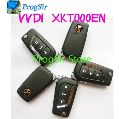 3 Button Xhorse VVDI Universal Remote Control for Toyota Type XKTO00EN