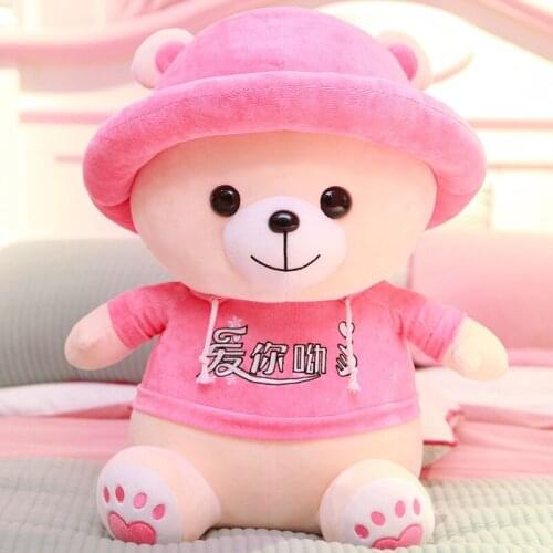 Hat Teddy Bear Plush Toys Stuffed Animals Playmates Kids toys Christmas Graduation Gifts