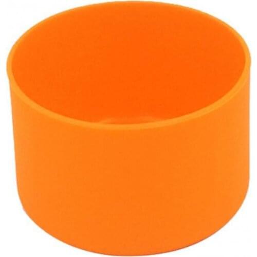 Solid Color Non Slip Silicone Outdoor Water Bottle Boot Sleeve Protective Cover