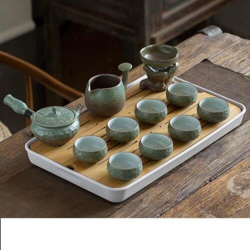 Kitchen Garden Decoration Kung Fu Bedroom Decor Teapot Wedding Mutfak Aksesuarlari Theepot Pot China Teaware Chinese Tea Set